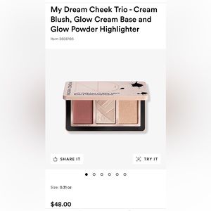 Natasha Denona My Dream Cheek Trio